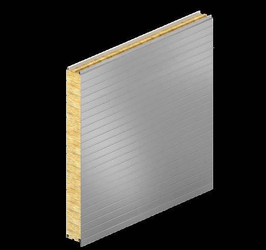 2 Geïsoleerde Steenwol Panelen Toepassing is een gevelpaneel met verborgen bevestiging dat geschikt is voor alle soorten gebouwen en dat zowel horizontaal als verticaal kan worden toegepast.