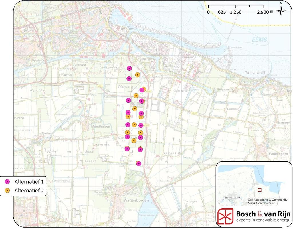 Windpark Geefsweer Risicoanalyse alternatieven projectmer 1.