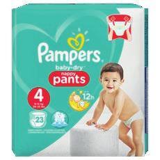 Pure Protection alle soorten van 16 tot 82 stuks Voorbeeld: Baby Dry-Pants, maat 4, normale prijs: 9,15