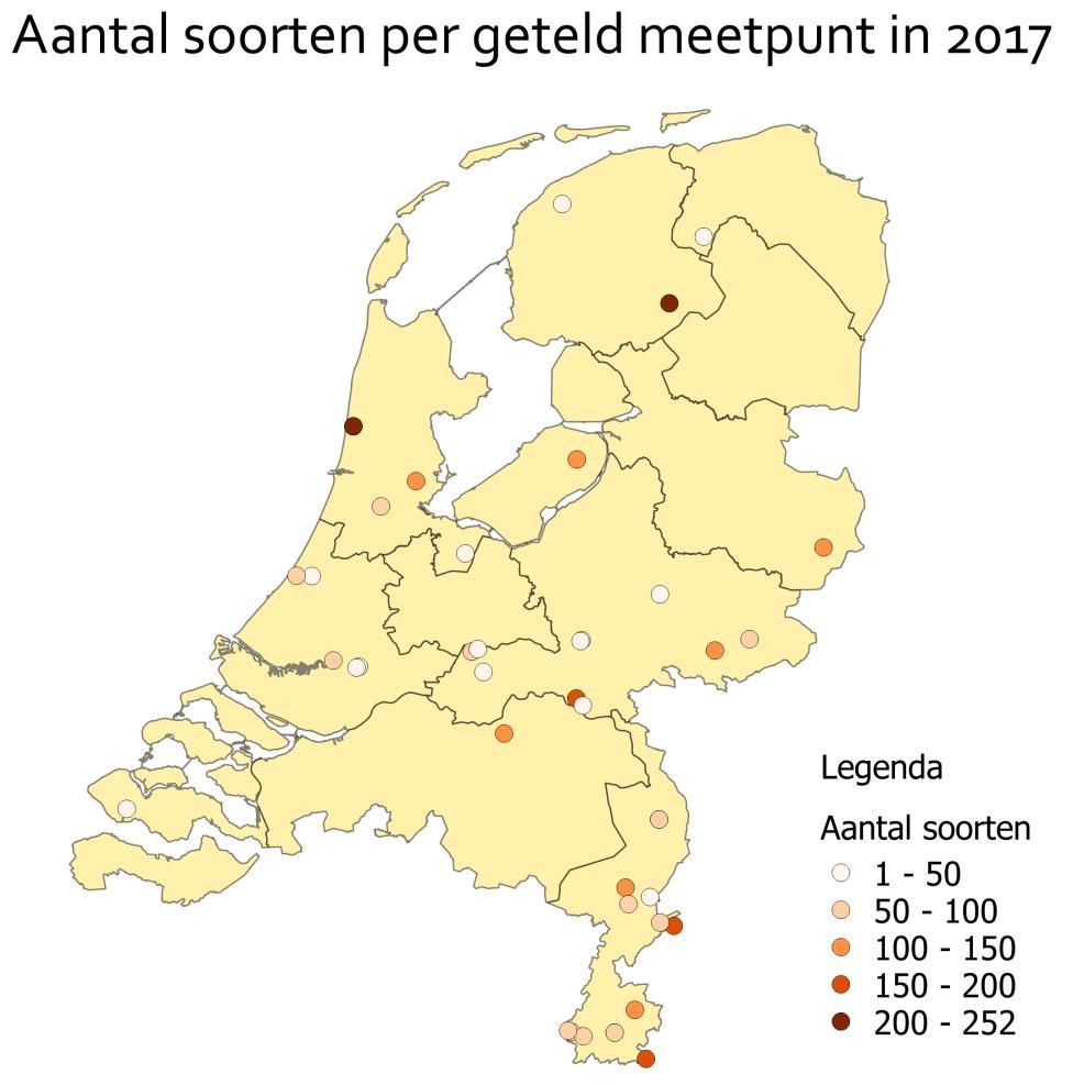 Nieuwsbrief Landelijk Meetnet Nachtvlinders 2017 Maart 2018 Met de kou die buiten heerst denken wij nog niet erg aan nachtvlinders.