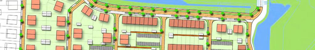 noordelijke en de oostelijke rand van het resterend plangebied is een stedenbouwkundig plan ontworpen met