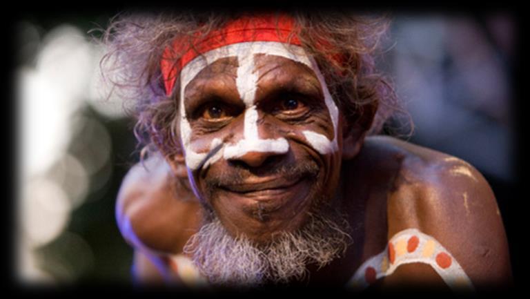 De Aboriginals zijn de oorspronkelijke bevolking van Australië.