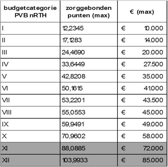 Opdrachten MDT resultaat objectivering Basis: Ondersteuningsplan & afgeleide VAPH-vraag Objectivering van de ondersteuningsnood Vertaalsleutel: (punten - euro): 817,36 Prioritering niet getest in