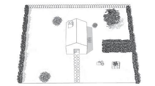 > > 4 Het opstellen van de grensdraad voltooien >1m 1.5m 1.5m >1m > 10cm 75cm 75cm >10cm Leg de grensdraad rond het werkgebied zoals de illustratie laat zien.