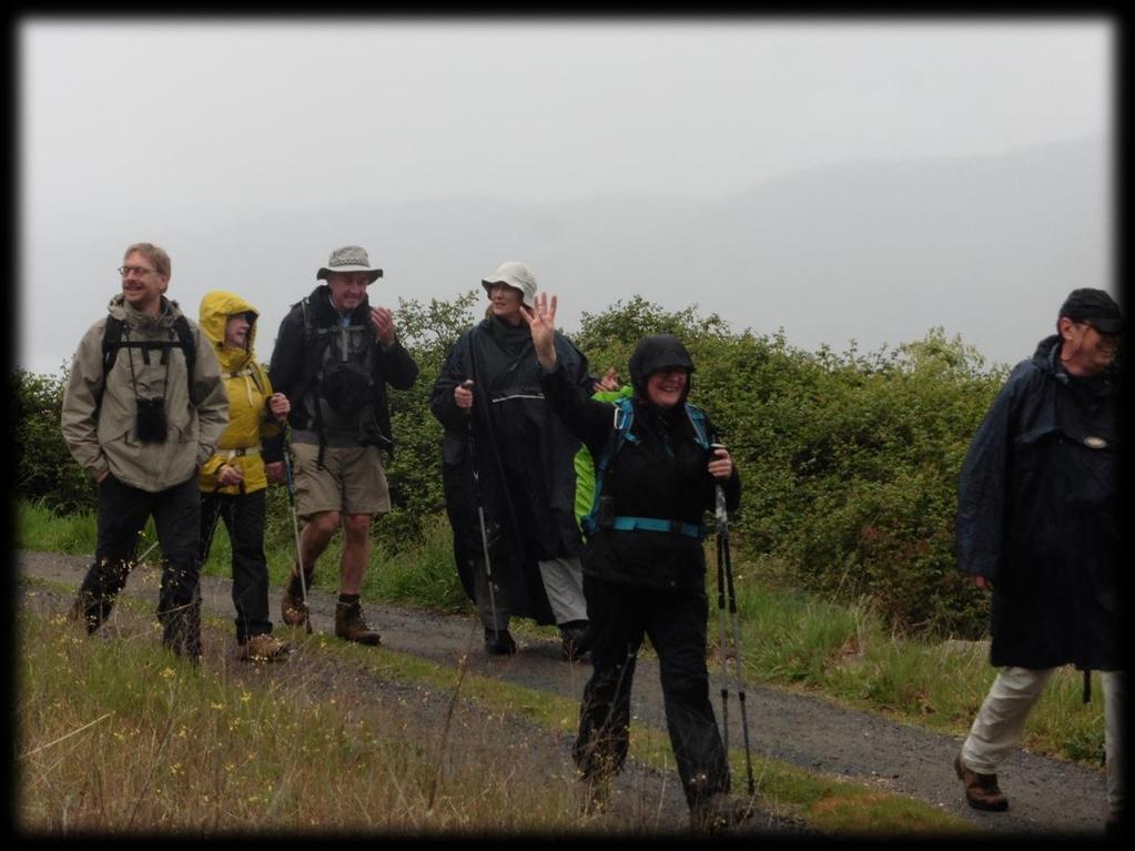 Het hoogste punt van onze tweede wandeling geeft ons een