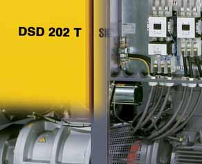 Innovatief: DSD T-serie De nieuwe DSD T-schroefcompressoren voldoen aan alle denkbare wensen, ze zijn betrouwbaar en effi