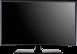 LED TV 19 inch LED TV 22 inch - Beeldscherm resolutie 1366 x 769 1920 x 1080 - Afmetingen met voet B463xH340xD185 mm B536xH387xD185 mm - Afmetingen zonder voet B463xH304xD50 mm B536xH351xD50 mm -