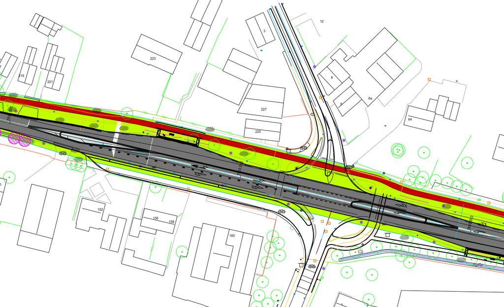 Kruispunt Oude Antwerpsepostbaan Gors N640 Gevaarlijke fietsoversteek Oude Antwerpsepostbaan Gors N389 (knelpunt 2, 17, 20).