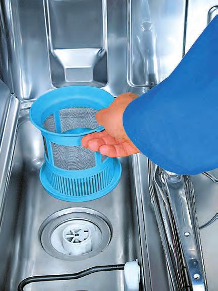 De glanzende ervaring: voortreffelijke reinheid bij extreme spaarzaamheid (nog slechts 2,6 liter schoon water per