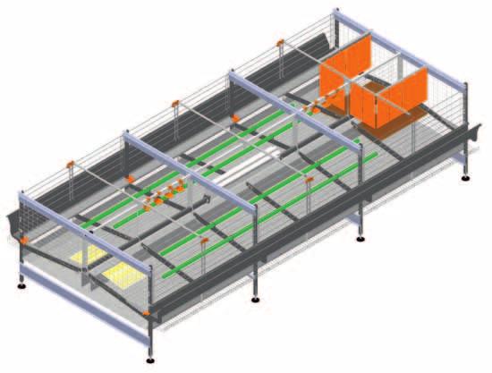 EUROVENT EU Zekere, soortgebonden en hygiënische eierproductie Met EUROVENTEU biedt Big Dutchman u de mogelijkheid soortgebonden en toch efficiënt eieren te produceren.