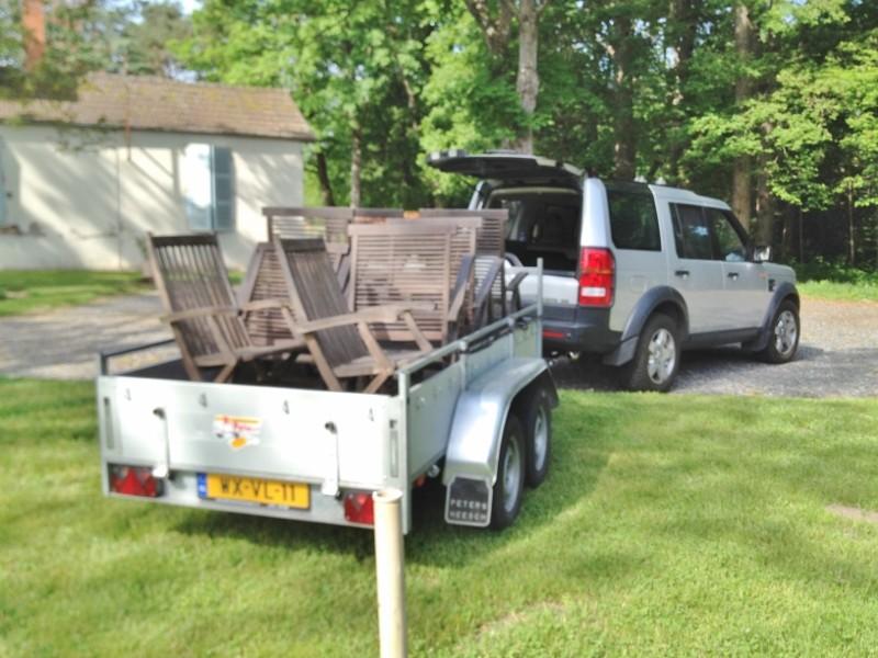 Het tuinmeubilair en zonnestoelen kunnen dus ook weer uit de winterslaap worden gehaald, inmiddels goed