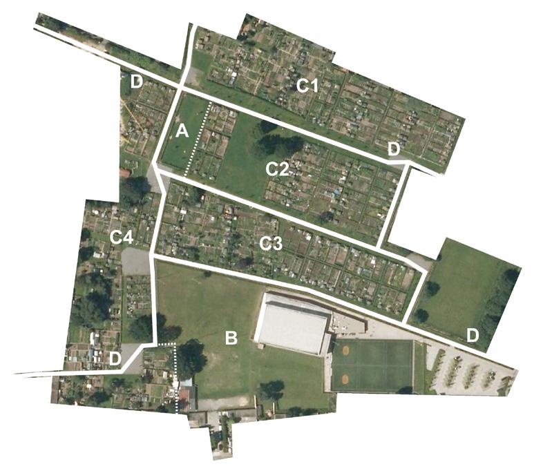 0% % 7% 6% heel park 8% 5% A B C C C C4 D spreiding bezoekers volgens observaties Gebruik 0% van de bevraagde bezoekers blijkt het hele park te bezoeken.