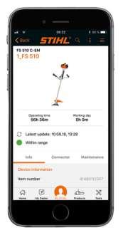 het STIHL PRO Portal de verzamelde informatie