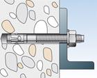 Plaats voorafgaand aan montage de zeskantmoer in de optimale positie (de insteekpen steekt ca. 3 mm uit de zeskantmoer).