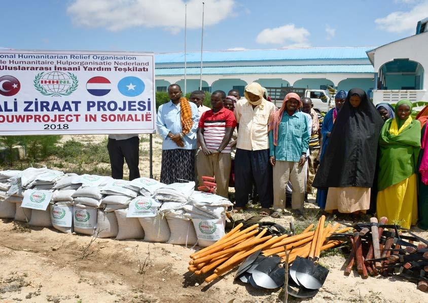 2018 LANDBOUWPROJECT In Somalië hebben 30