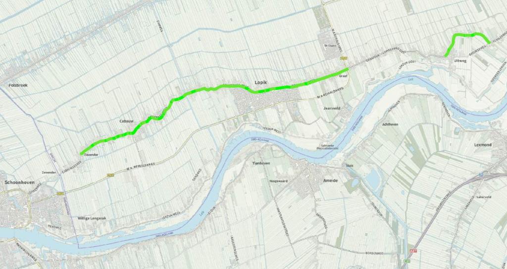 Deel I: Verbetering Lopikerweteringkade zuid 1. Aanleiding en doel Eén van de oudste taken van het waterschap is het beschermen van land tegen het water.