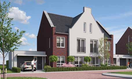 Waterlelie Twee-onder-een-kapwoning In de eerste fase worden er twee woningen type Waterlelie gerealiseerd.