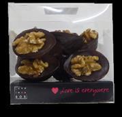 hazelnoot praline & walnoot Praline Walnoot Melk Chocolade walnoot met