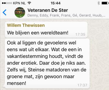 Willem Thewissen weet de euvergevuiligheid van de vertrekkers aan t feit dat