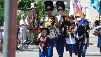 Marc Vranken was afgevaardigde namens de schuttersbond De Maasvallei en Gust Geerts vertegenwoordigde de belangen van de Lommelse schuttersgilden.