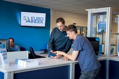 .. EURO-INDEX is van alle vertegenwoordigde merken een Geautoriseerd Service Centrum.