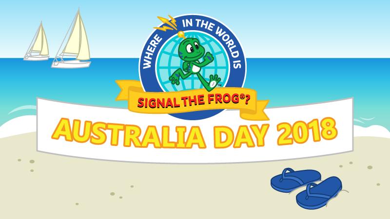 P A G I N A 5 Signal the Frog trekt naar Australië Na zijn bezoek aan Duitsland en Canada alsook de vele Mega en Giga events in 2017, is Signal the Frog toe aan vakantie.