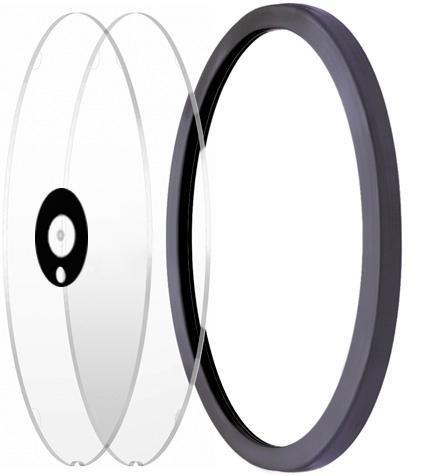 Doe het zelf magnetisch effectwiel 22336130 Een transparant wiel waarmee u zelf uw favoriete effectwiel kunt maken!