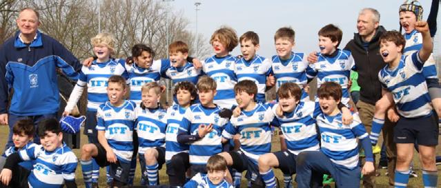advertentie Beste ouder(s) / verzorger(s), Rugby Club Hilversum organiseert Try Rugby voor alle kinderen van de Wilhelmina School.