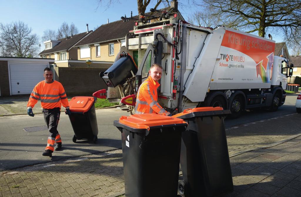 Deelstroom 6: glas Gescheiden ingezameld verpakkingsmateriaal Glas wordt in de zeven gemeenten, die aangesloten zijn bij Twente Milieu, gescheiden ingezameld via glascontainers op verzamellocaties,