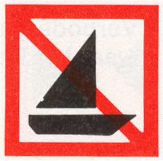 13 Verboden voor kleine schepen