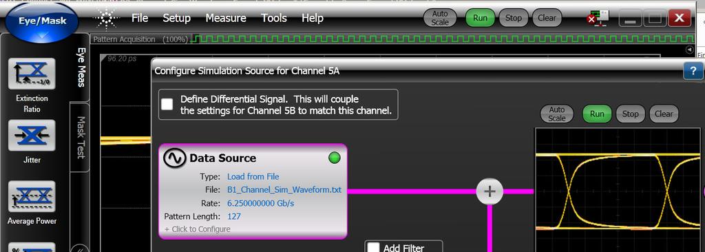 Read Waveform into FlexDCA Channel