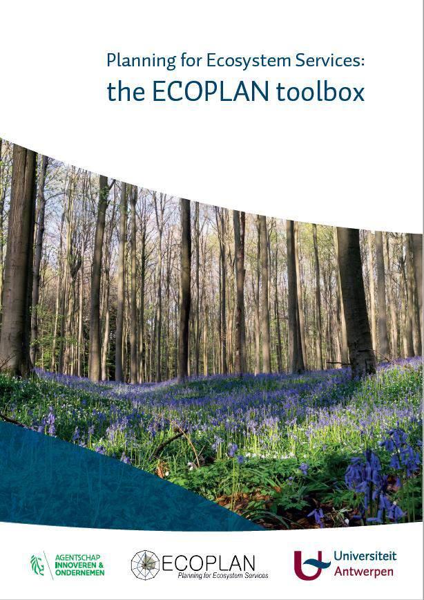 VERDER BOUWEN OP HET ECOPLN-PROJECT ECOPLN ontwikkelde ruimtelijk expliciete informatie en hulpmiddelen voor de beoordeling van ecosysteemdiensten.