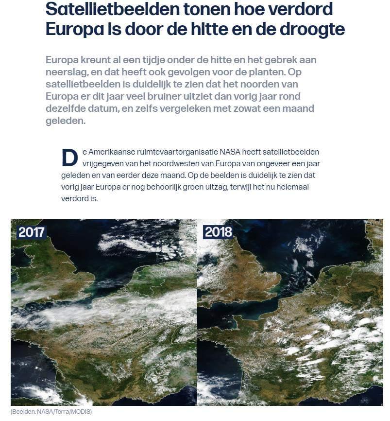 De zomer van 18 'kan een voorproefje