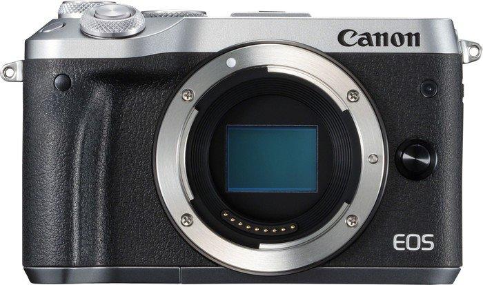 CANON EOS M6 BODY SILVER Artikelcode : CNEOSM6BODYS Canon EOS M6. Cameratype: MILC Body, Megapixels: 24,2 MP, Type beeldsensor: CMOS, Maximale beeldresolutie: 6000 x 4000 Pixels.