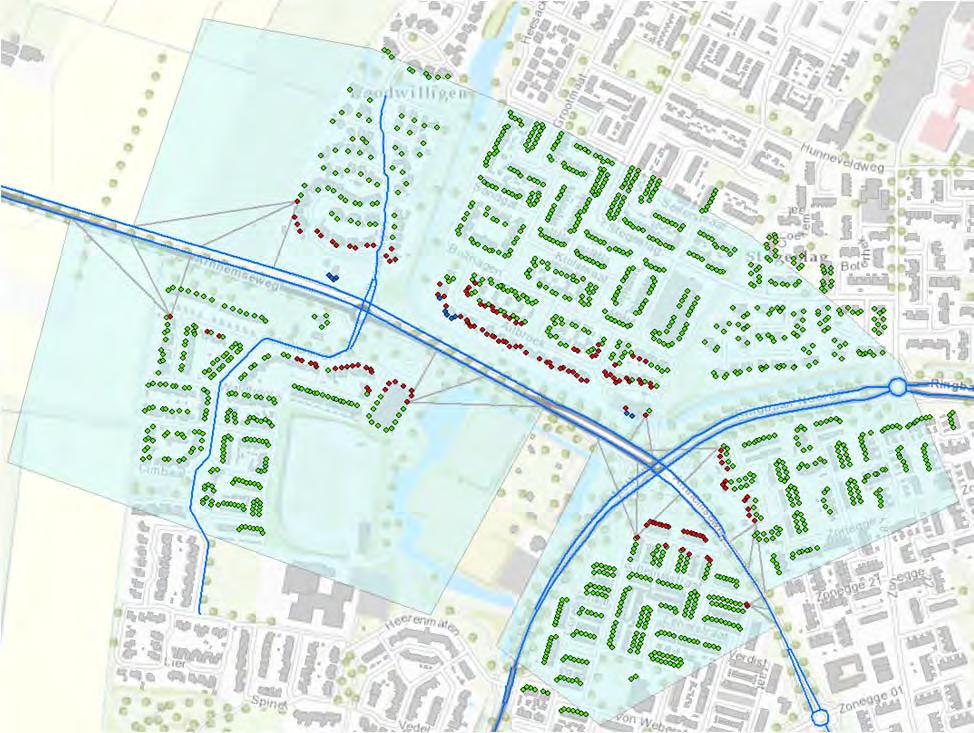 Bijlage 6A Maatregelafweging Arnhemseweg Kosten wegdek SMA NL8 G+: 13 maatregelpunten per 10 m2 t.o.v.