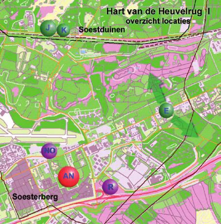 Overzicht locaties gemeente Soest: * Woningbouwlocatie Soesterberg Apollo Noord *