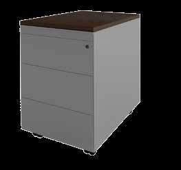 Verkrijgbaar in: wit (W), zwart (Z) en aluminium (L) Bestelnr.: 01001PD + kleur 49,- 184,- 58 cm diep! Standcontainer afm.