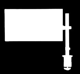 35,- Bestelnr.: 50LUXCPU + kleur Monitorarm enkel OPTIES Toepasbaar bij de series: PINT, TORO, NOW!, CS en DOQ chterwand Voor meer privacy. Te monteren onder het bureau.