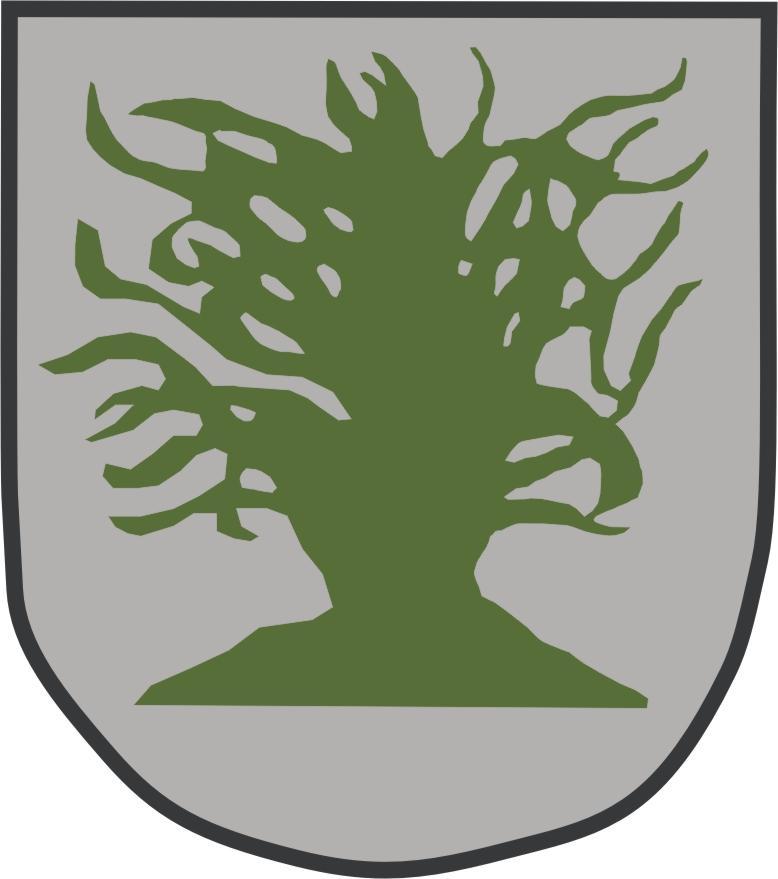 originele wapen van Biesland een tekening 1:1