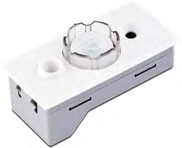 Microwave sensor aan-/afwezigheid - richtbaar (314) Mini multisensor licht en aan-/afwezigheid (315) De 314 sensor is een gevoelige microwave