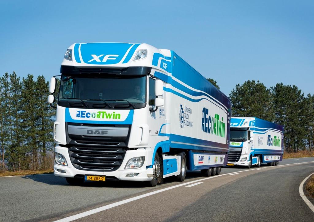 Truck Platooning In de serie impactverhalen van SmartPort; aanjager van haveninnovatie Rotterdams bedrijfsleven omarmt truck platooning Vanaf 2022 moeten er 100 truck platoons per dag uit de