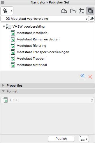 voorbereiding. Hierbij wordt als extra controle voor de Building Materials en Objecten een extra controle methode gekoppeld: VMSW Visuele Controle.
