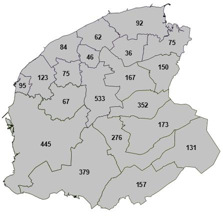 Gehuisveste statushouders per jaar Gehuisveste statushouders per jaar Tussen januari 2015 en november 2017 hebben zich in totaal 131 statushouders gevestigd in Ooststellingwerf.