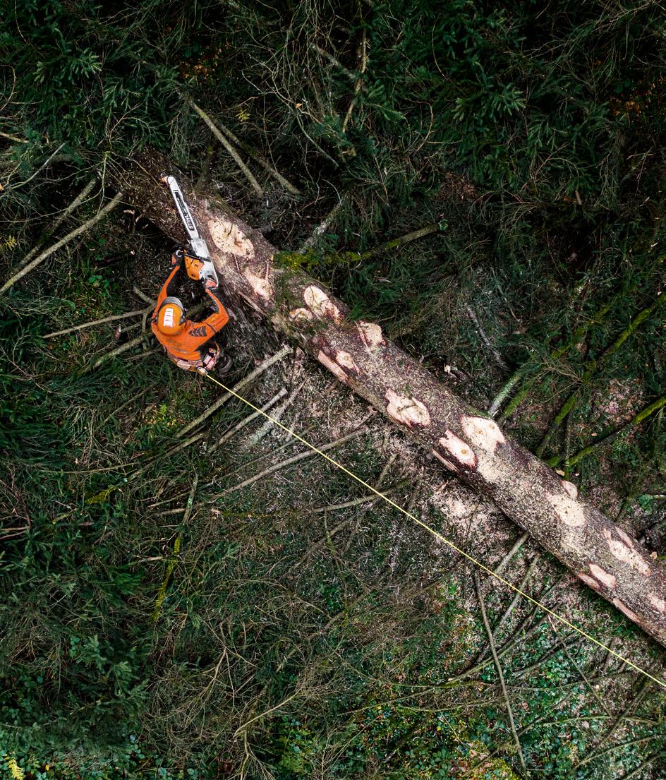 Dat zorgt in de winter voor warme en droge handen en dus een betere grip en een hoge gebruiksveiligheid. Van nul tot het maximumvermogen.