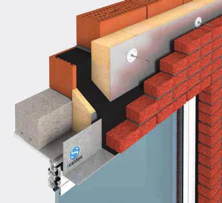 PG SMALL Toegepast bij gebruik met smallere gevelstenen. Wordt niet verankerd aan de achterliggende structuur, en veroorzaakt bijgevolg ook geen koudebruggen.