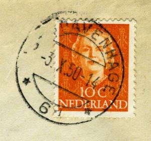 kop. Het stempel werd gerepareerd op 9