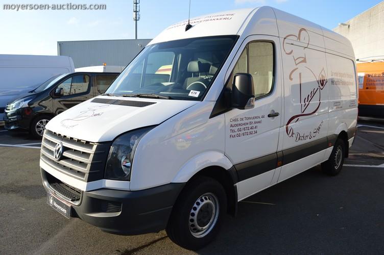 678 VOLKSWAGEN Crafter 35 750 Category: van with MTM lower or equal to 3.5 t. Counter read: 122826 km. 1st inscription: 17/06/2015 Color: White Engine capacity: 1968 cc. Engine power: 80 Kw.