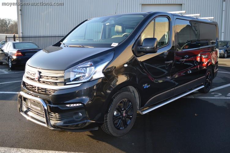 682 FIAT - TALENTO L2H1 DUBBELE CABINE 3300 Category: van with MTM lower or equal to 3.5 t. Counter read: 8943 km. 1st inscription: 17/05/2018 Color: black Engine capacity: 1598 cc.