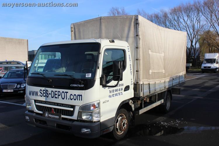 203 MITSUBISHI Canter Fuso 3.0 1950 Opbouw/Type: apparent construction Category: Van with GVW inferior or equal to 3.5T. Fuel: diesel Transmission: manually Kilometer reading: 95352 km.