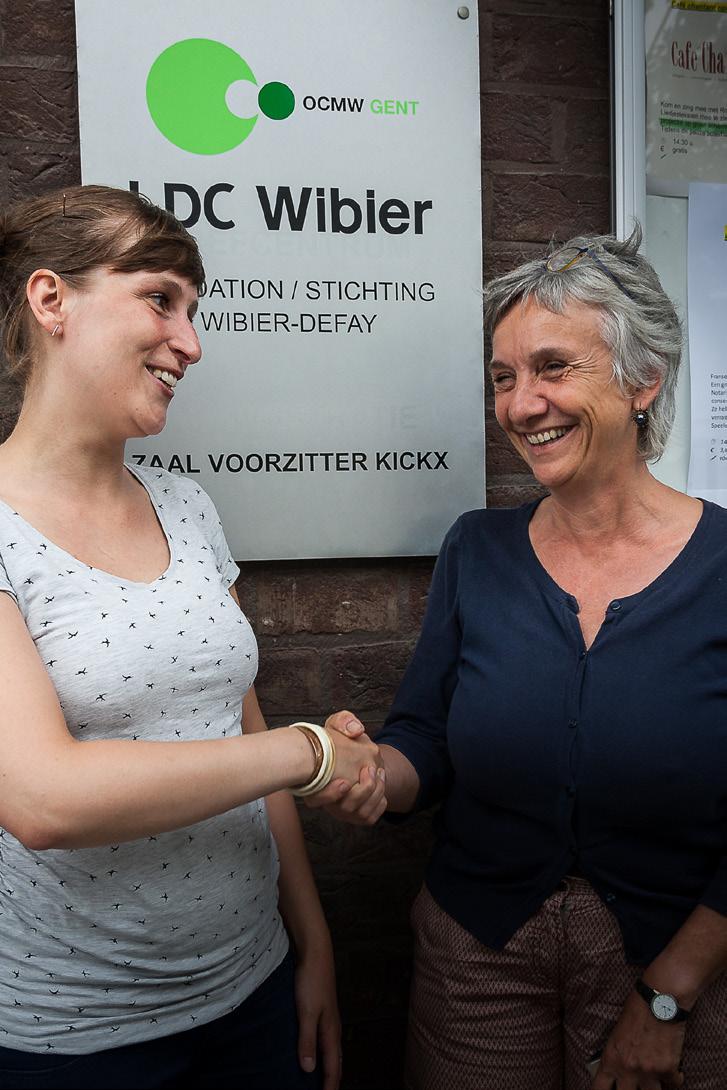 10 jaar Wibier is ook een bijzonder moment voor de centrumleiding. In september 2009 startte Christine Vervaet in Wibier.